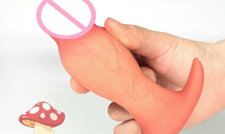 Huge Realistic Dildo Sex Toys G-Spot Anal Plug Butt Plug Dildo Premium Silicone Prostate Massager Anal Training for women men