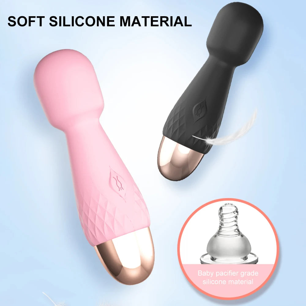 Mini Dildo AV Vibrator Sex Toys For Adults Women Vagina Clitoris Stimulator Magic Wand G Spot Anal Massager Female Masturbator