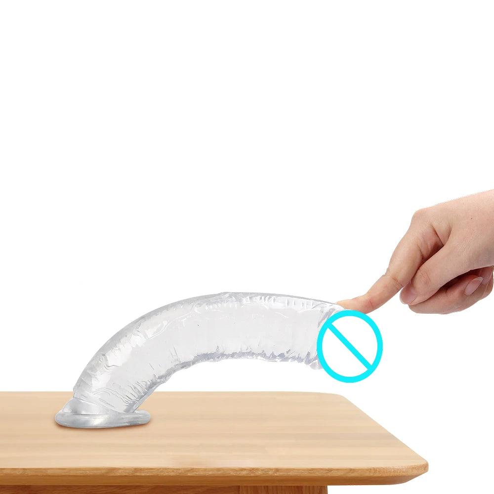 New Realistic Dildos Erotic Jelly Dildo Artificial Penis G-spot Simulation Large penis Anus Anal plug Female penis masturbation