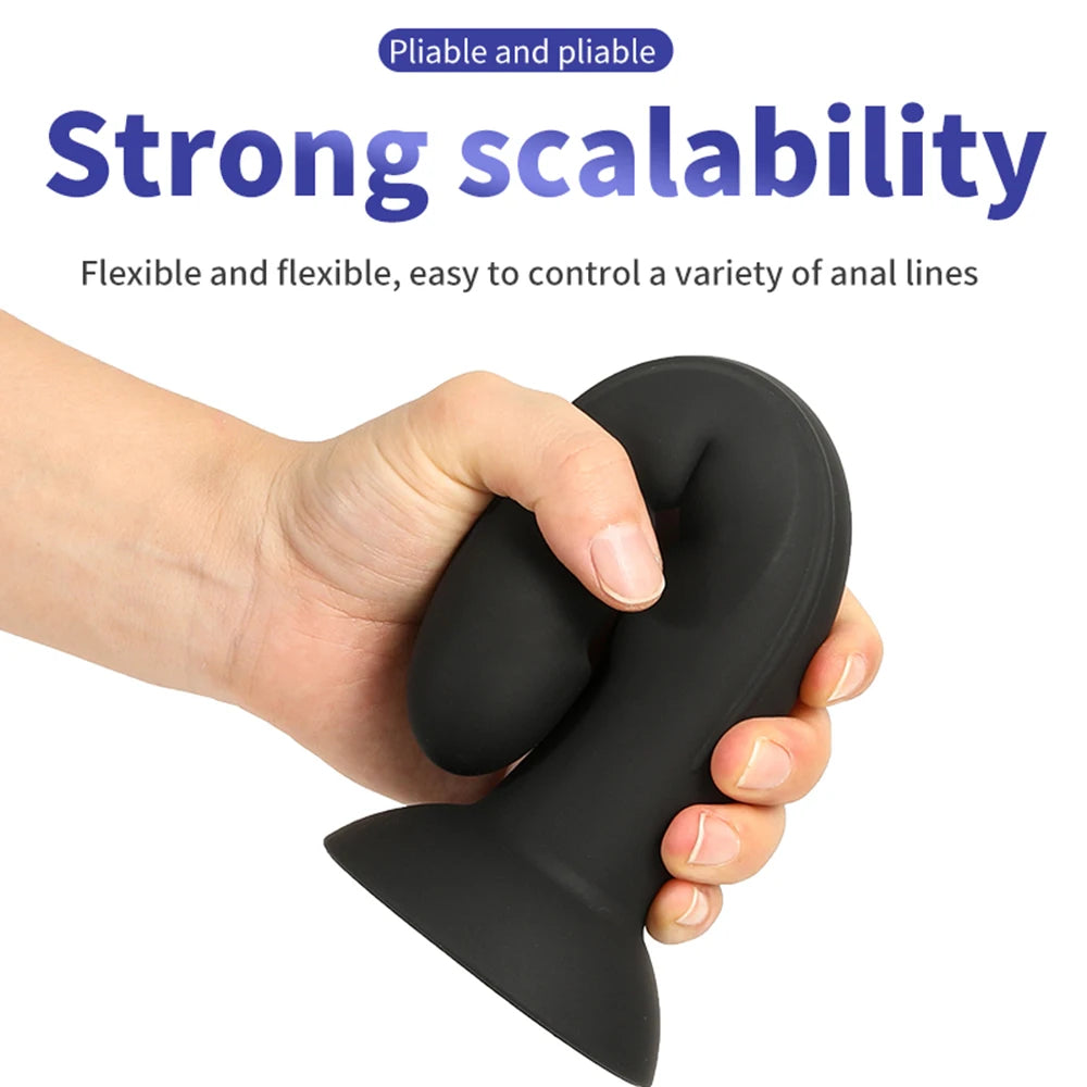 Anal Plug Butt Plug Dildo with Strong Suction Cup Prostate Massager Adult Products Female Masturbation Tool Sex Toys for Couple