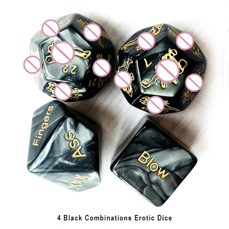 Sex Toys For Couples Luminous Sexual Posture Dice Set Bdsm Erotic Fetish Intimate Games Gear Adult Supplies Exotic Accessories