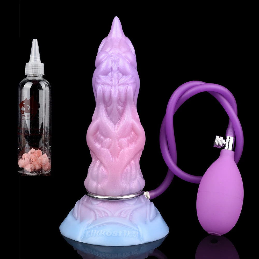 YOCY Scorpion Tail Design Inflatable Anal Plug With Sucker Monster Dildo Vagina Massager Butt Sex Toys For Adult Masturbator