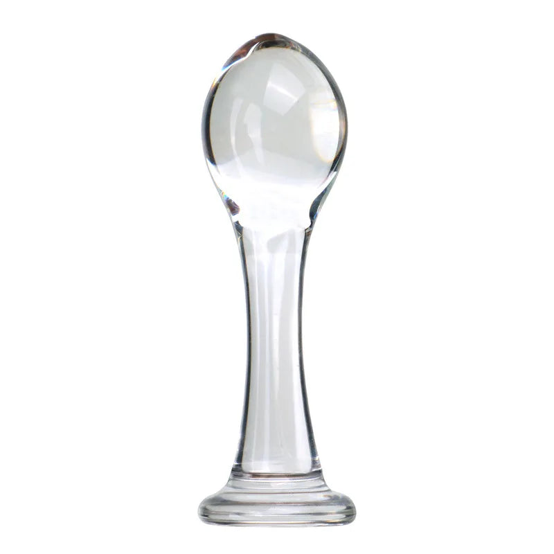 Glass Anal Beads Butt Plug Female Masturbator Sex Toys Adult for Women Men Anus Dilator Prostate Massager Hard Dildos