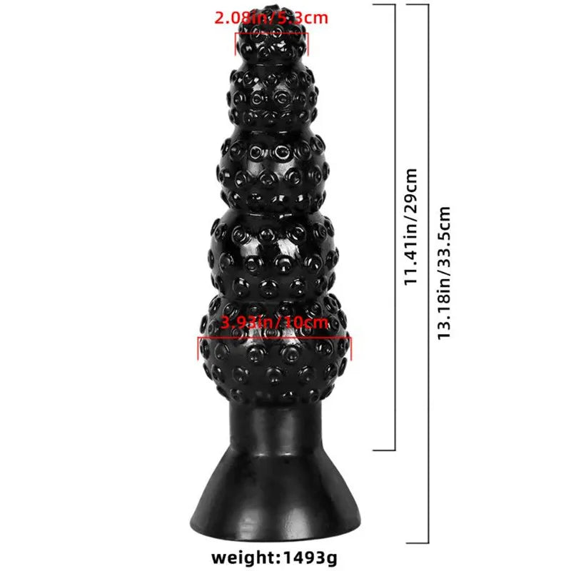 Huge Xxxl Anal Plug Octopus Tentacle Dilator Dildo Gigantic Long Butt Plug Sex Toys Anus Prostate Massager for Men Women Gay