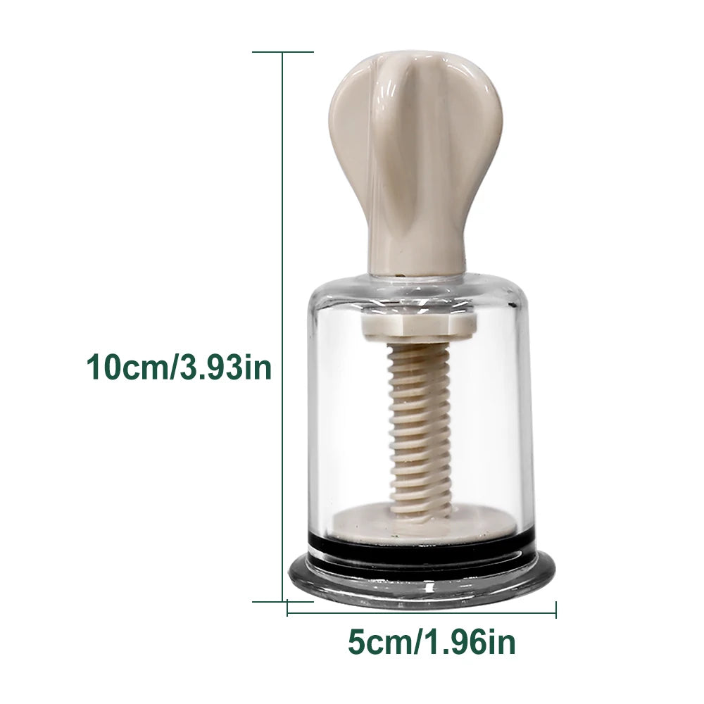 Professional Cupping Medical Chinese Vacuum Body Massager Stimulation Vacuum Cupping Nipple Sucker Inverted Suction Enlarger Cup