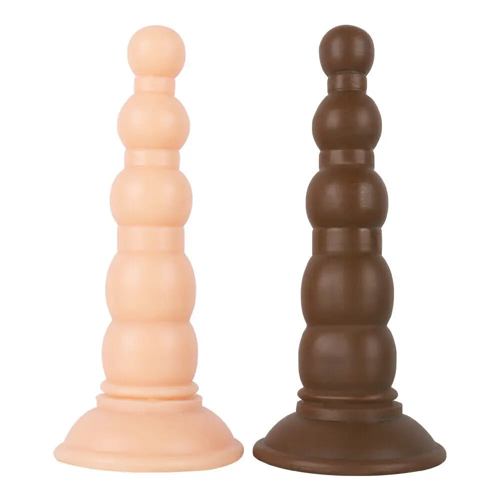 Anal Sex Toys Pull Beads Anal Dilator Soft Anal Plug Dildos with Suction Cup Stimulation Vagina Pagoda Vagina Anal Plug Sex Shop
