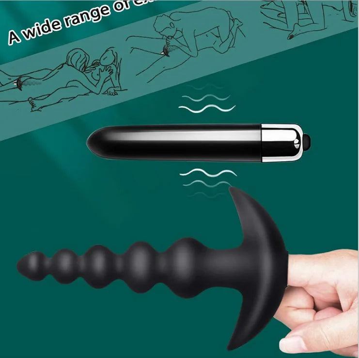 Vibrating Anal Plug Prostate Massager Butt Plug Gay Sex Products Dildo Stimulator Adult Sex Toys For Men Women Couple Sex Shop