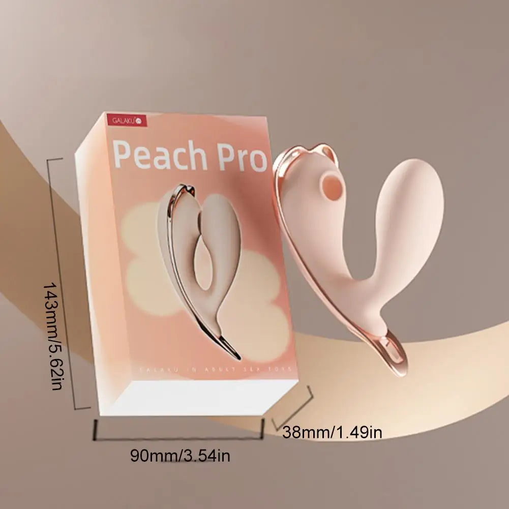 Sucking vibration 2-in-1 vibrator 10-speed oral sex 10-speed vibration clitoris stimulation vaginal massage female sex toy