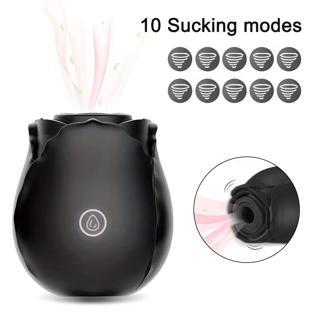 Vibrator Clitoral Stimulator Powerful Massager With Vibration For Women Sex Toy Wholesale Rose Vibrator For A Full Body 6 colors