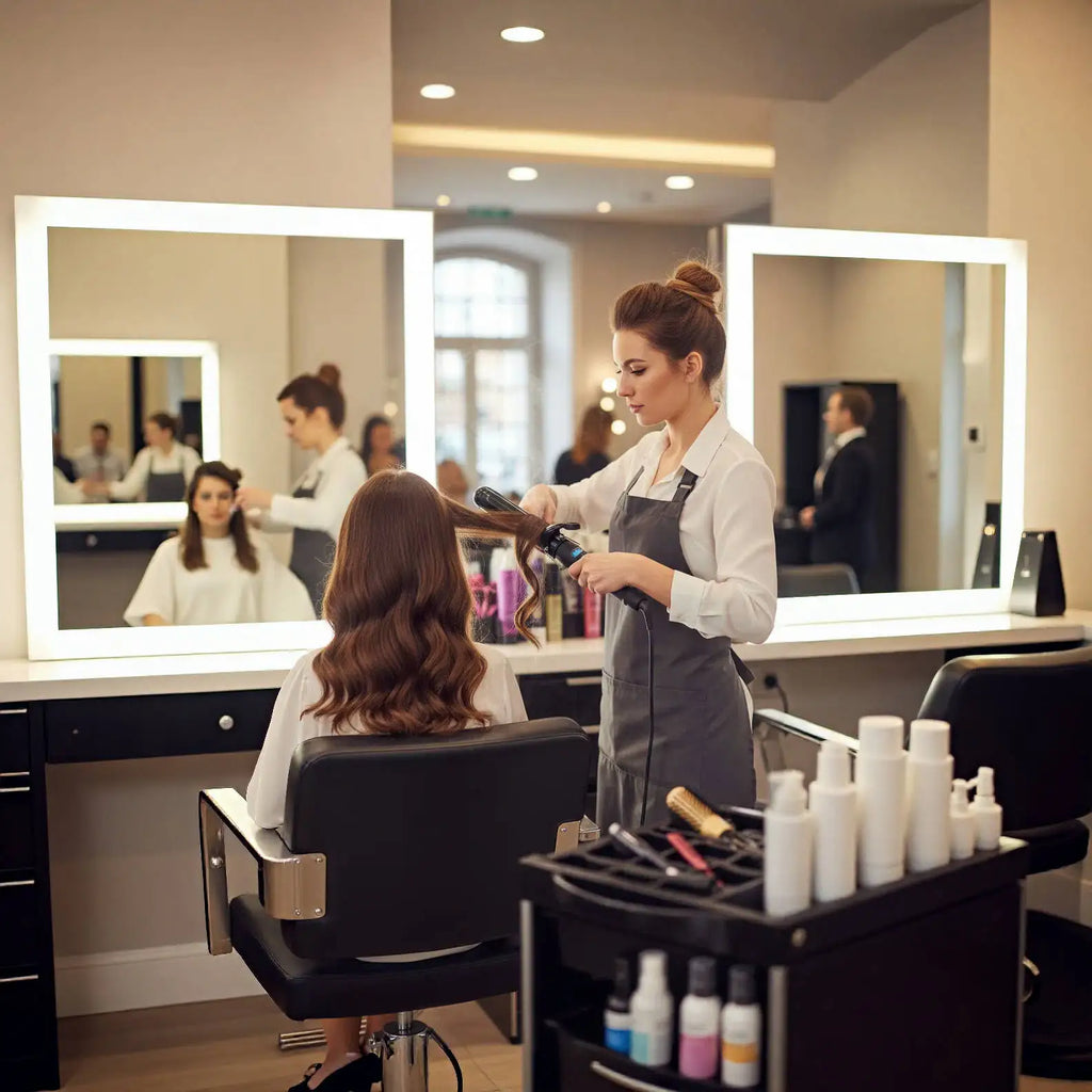 YAWEEN 32mm 38mm Electric Hair Curler for Women Professional Ceramic Curling Iron Adjustable Temperature Hair Styling Tool