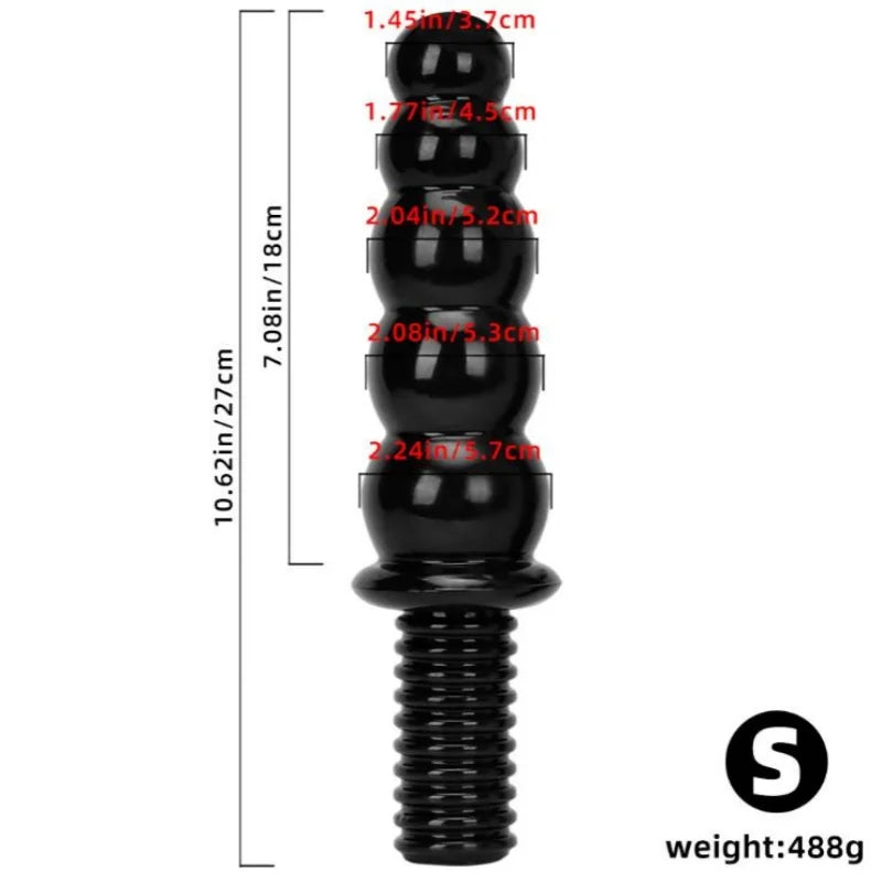 Large Anal Plug Handle Dildos Big Butt Plug Anal Beads Masturbatior Prostate Massage Vagina Anus Dilator Sex Toys for Women Men