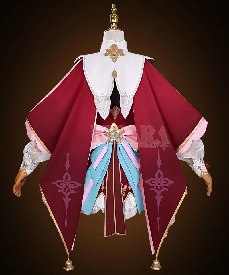 Hyacine Cosplay Costume Wig Hair Game Star Rail Hyacinthia Cosplay Shoes Anime Events Comic Con Women Party Outfits