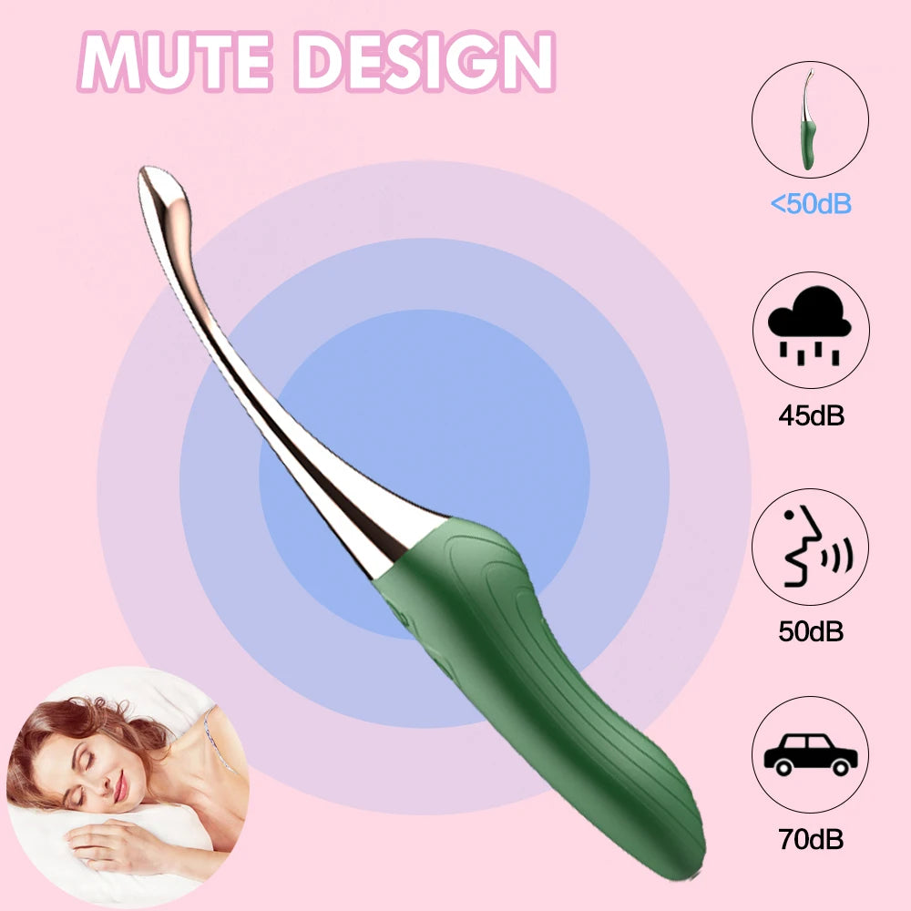 G Spot Vibrator Powerful High Frequency Vibrators Lick Clitoris Nipple Stimulator Masturbator Massage Sex Toys for Women Adult