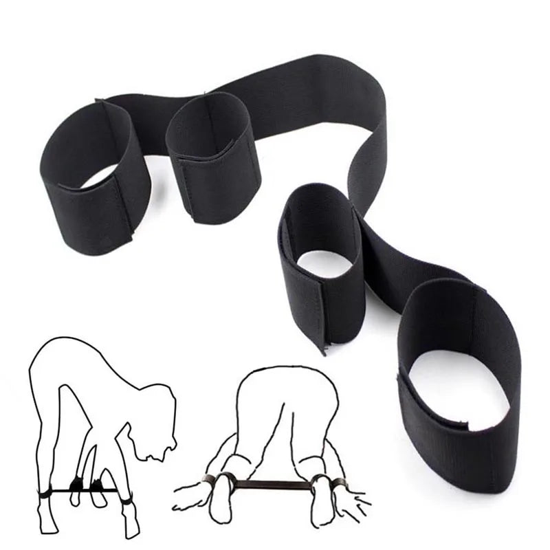Adult Products Couple Erotic Bondage Belt Sexual Lingerie Sex Toy Soft Handcuffs Slave Straps Supplies Sext Toys For Men/Women