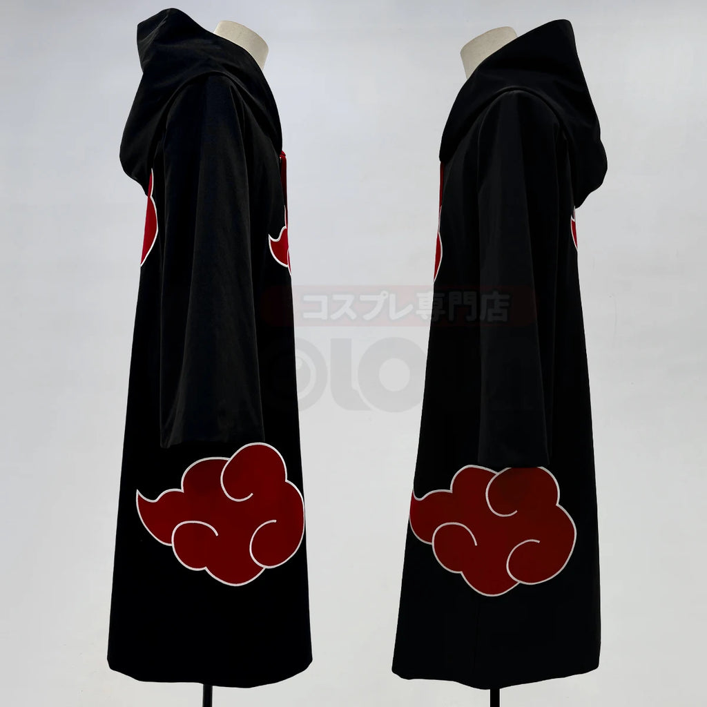 HOLOUN Naru Anime Uchiha Sasuke Uchiha Itachi Cosplay Costume Cloak Embroidery Hawk Team Uniform Adult Convention S-2XL