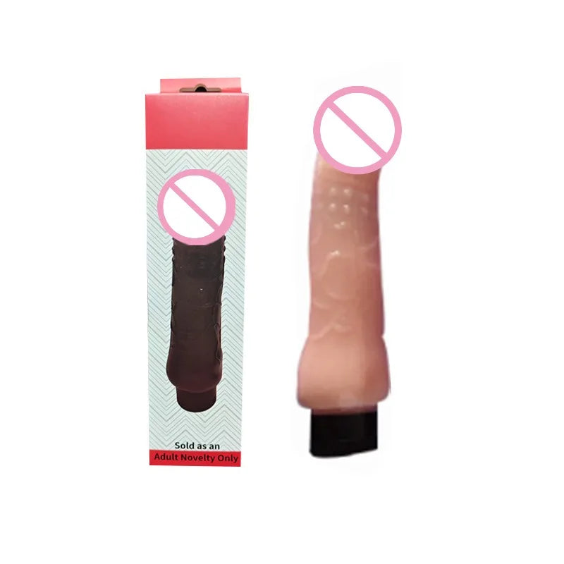 Powerful Penis Vibrator Dildo Dual Vibration G Spot Clitoris Stimulation Masturbators Vaginal Massager Adult For Women Sex Toys