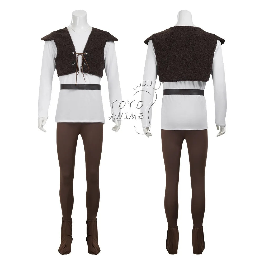 Lord Farquaad Cosplay Costume Fiona Princess Dress discovered prince Mens Costume Shrek Full Set Halloween Carnival Outfit