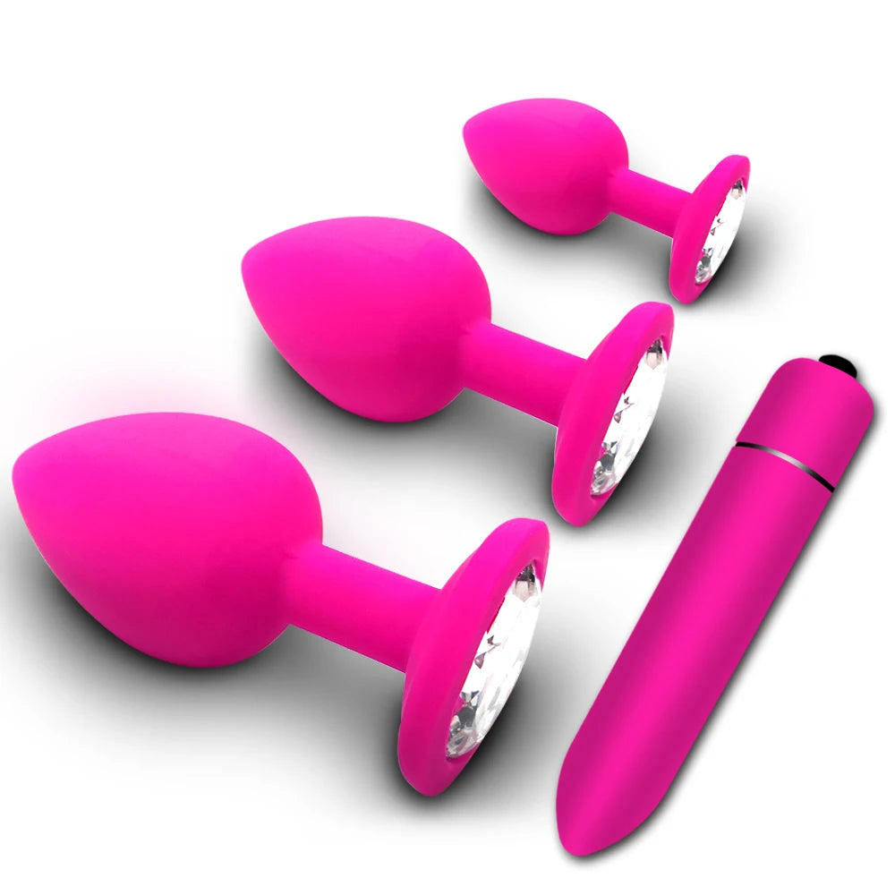 10 Speeds Mini Bullet Vibrator Massager Vagina Vibrator Erotic Masturbator Female Clitoris Stimulator Sex Toy for Women Anal Toy