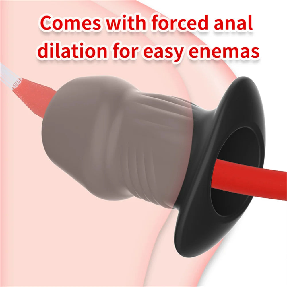Hollow Anal Plug Butt Plug Anal Dilator Anus Expansion Prostate Massager Sex toys For Couple Vagina Anal Intimate Goods Sex Shop