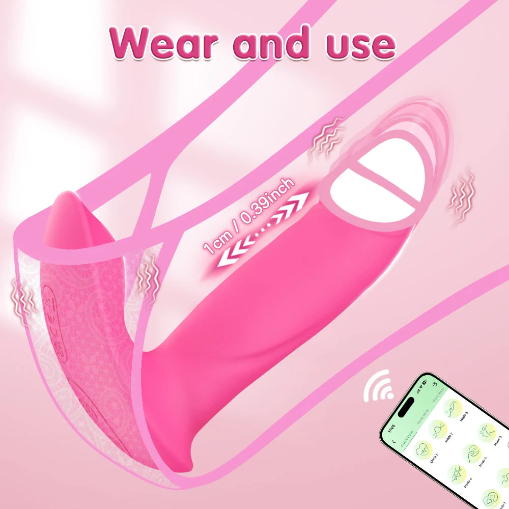 Dildo Vibrators Panties for Women Female Masturbator Clitoris Stimulator Vagina Massager Vibrator Erotic Toy Sex Machine 18