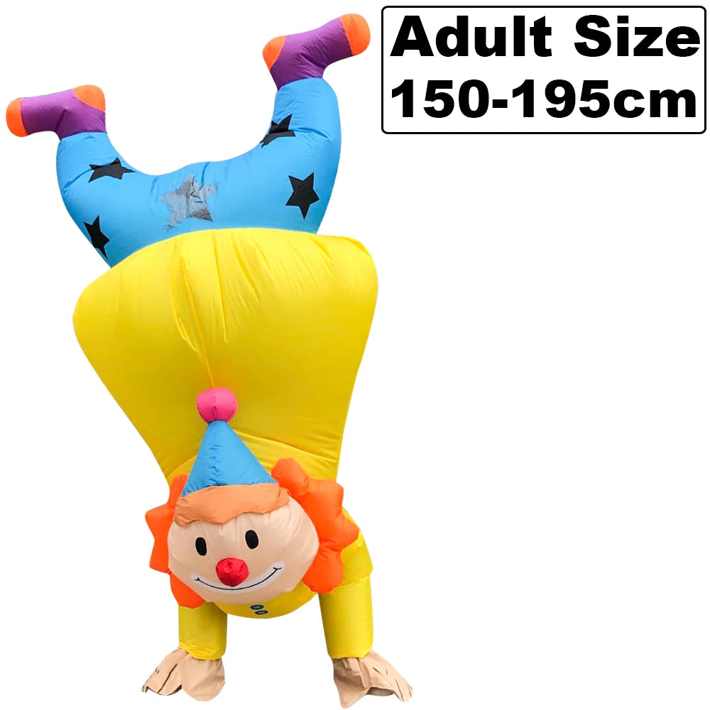 New Alien Inflatable Costume Anime Suits Dress Mascot Purim Halloween Christmas Party Cosplay Costumes for Kids Adult