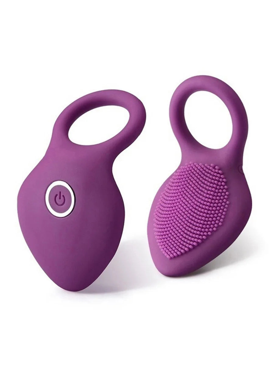 Penis Ring Vibrating Clitoris Stimulator G Spot Sex Toys For Couple Vibro Delay Lick Vagina Orgasm Lock Fine Sleeve Vibrator