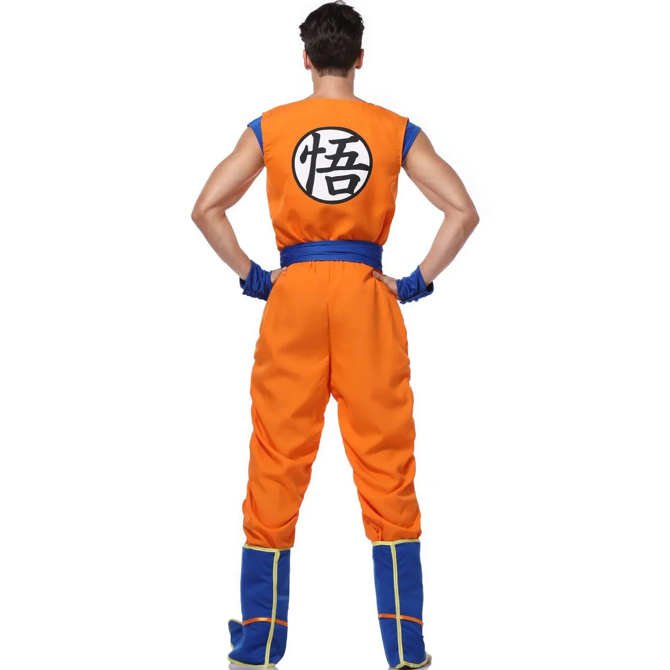 2025  Costume cosplay Goku Super Saiyan Cosplay Cosplay Uomini adulti Tute anime Costumi di carnevale di Halloween