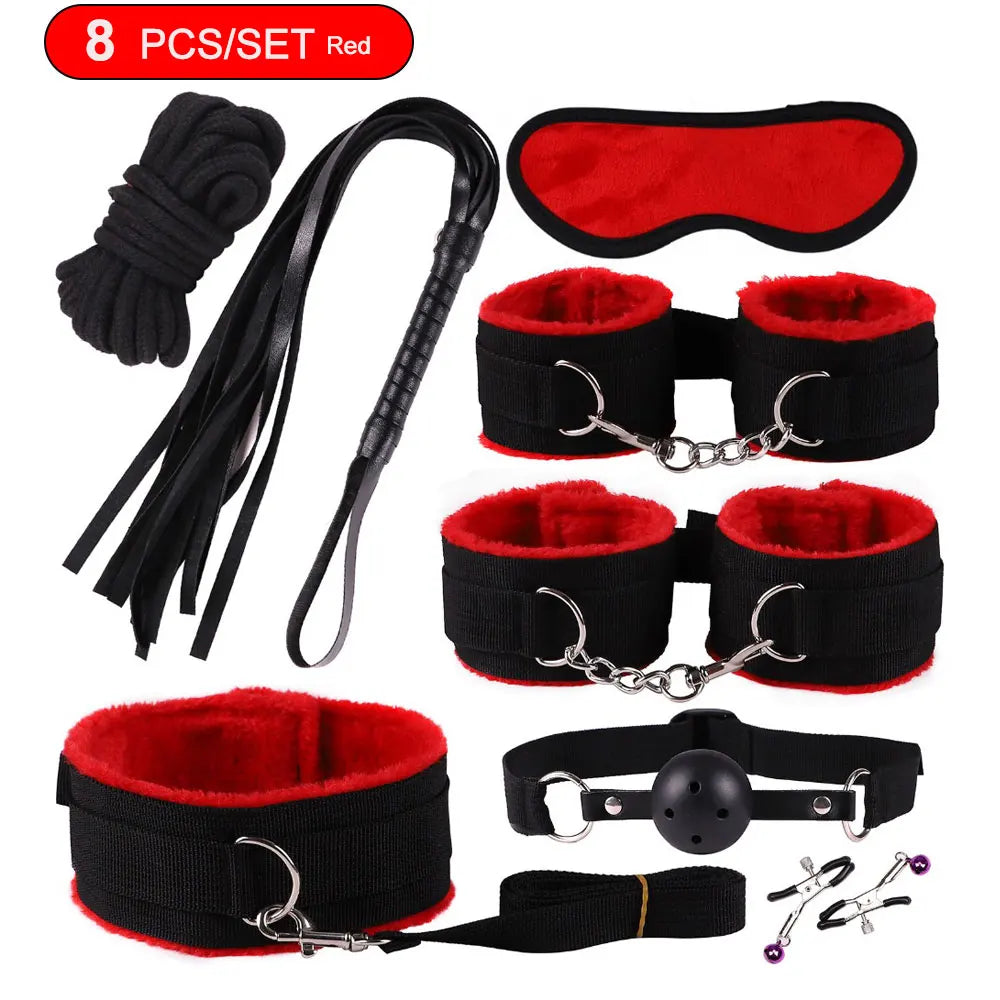 Sex toys for women BDSM sexual couples kit erotic accessories handcuffs for session Anal plug sex game Adult Sexy Toys sexyshop