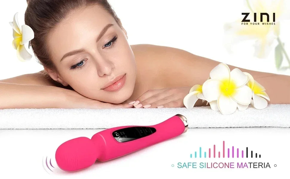 Powerful Clitoris Vibrators Sex Toy Magic Wand Vibrator Dildo Sex Machine Adult  Products Juguetes Sexuales Masturbation SM Gift