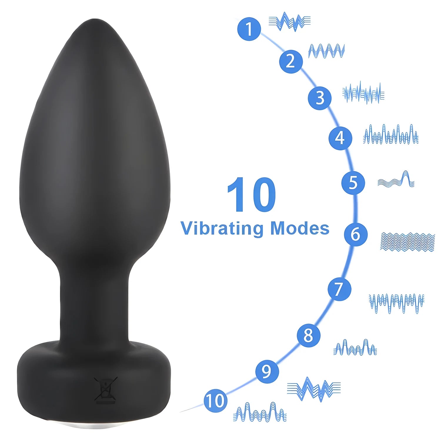 Wireless Anal Vagina Vibrator Butt Plug Men Prostate Massager Stimulator Female Masturbator Adult Sex Toys for Women Men