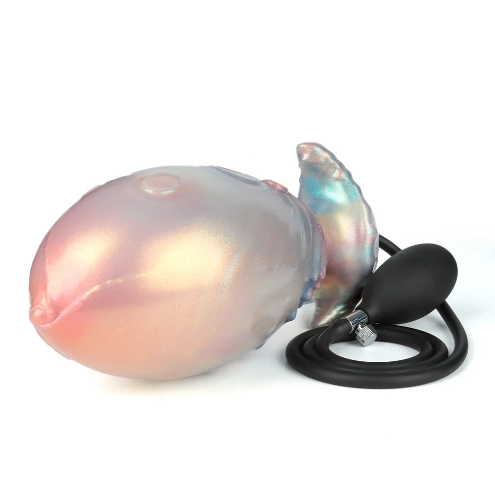 Inflatable Anal Plug Max 11cm Huge Buttplug Inflatable 18+ BDSM Sex Game for Women Men Gay Anal Dilation Prostate/G-spot Massage