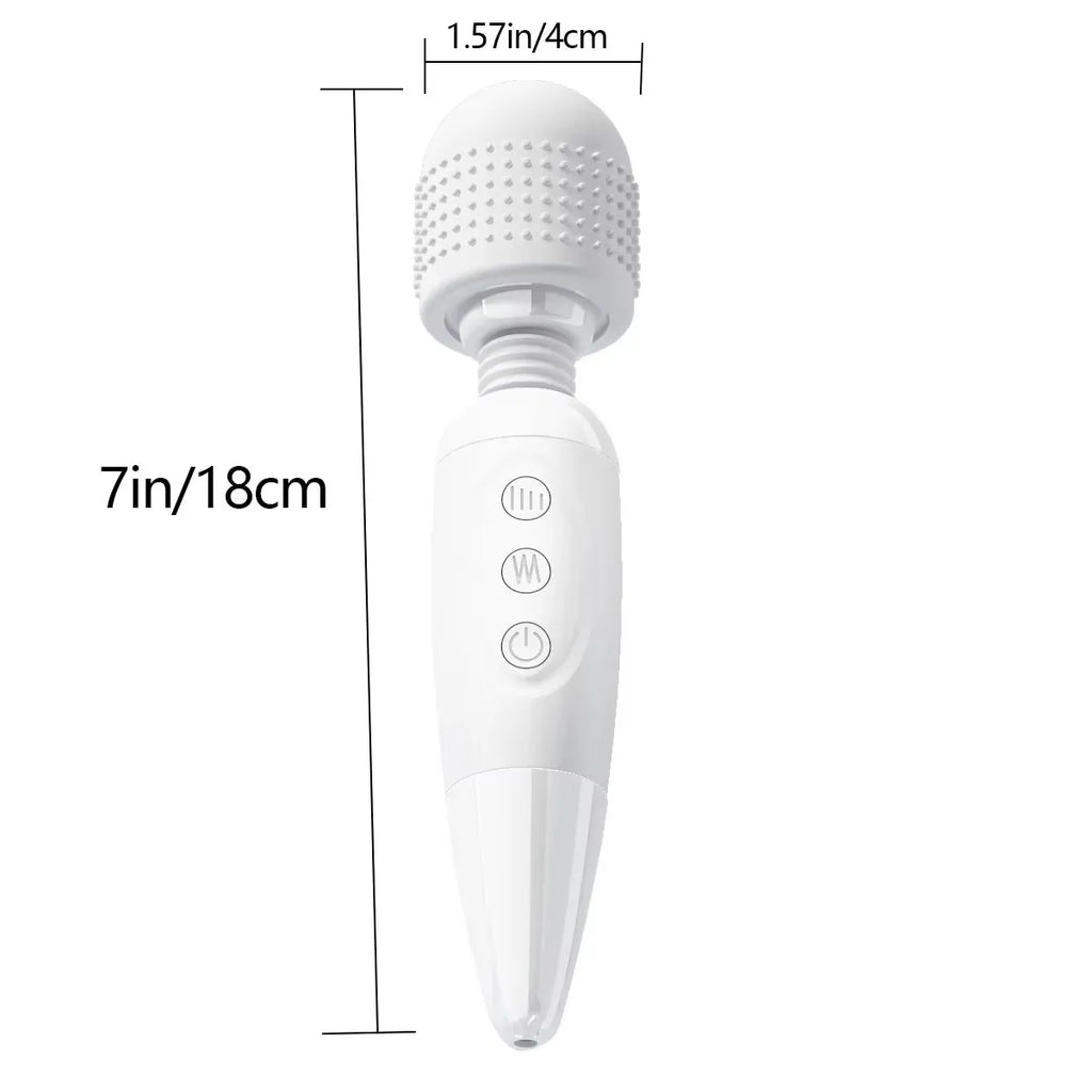 Powerful Women Magic Wand Vibrator Erotic Big AV Stick Female G Spot Massager Clitoris Stimulator Adult Sex Toys for Female