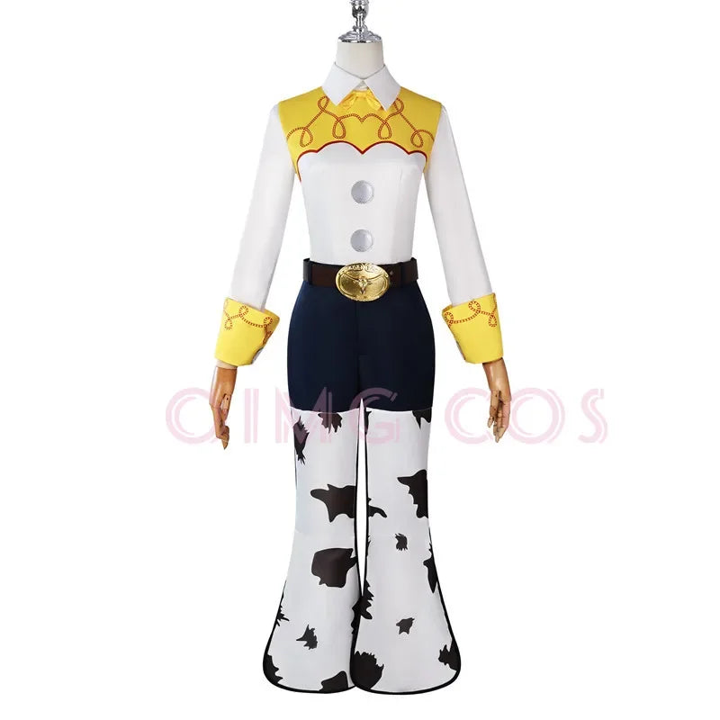 Woody Cosplay Costume Jessie Adult Carnival Uniform  Anime Men Halloween Party Costumes Masquerade Game
