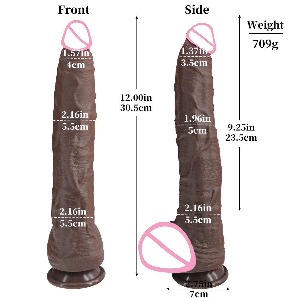 Super Long Dildo Realistic Dildos Flexible Soft Silicone Big Dick With Suction Cup Huge Penis Anal Sex Toys For Woman Men Adults