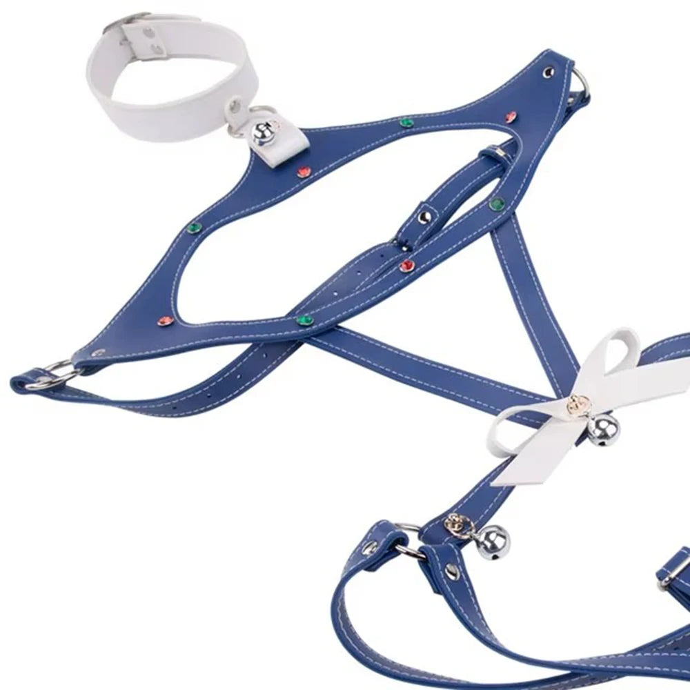 Bondage Sex Toys for Fetish Couples Restraint Slave Body Restraint Leather Lingerie SM Bondage Couple Bdsm Harness for Women