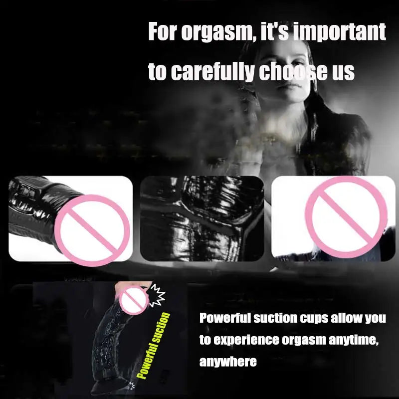 Realistic Dildo With Suction Cup Huge Jelly Fake Dick Big Penis Dildos Sex Toy for Woman Plug Adult Erotic Men Anal Butt WONGRUO