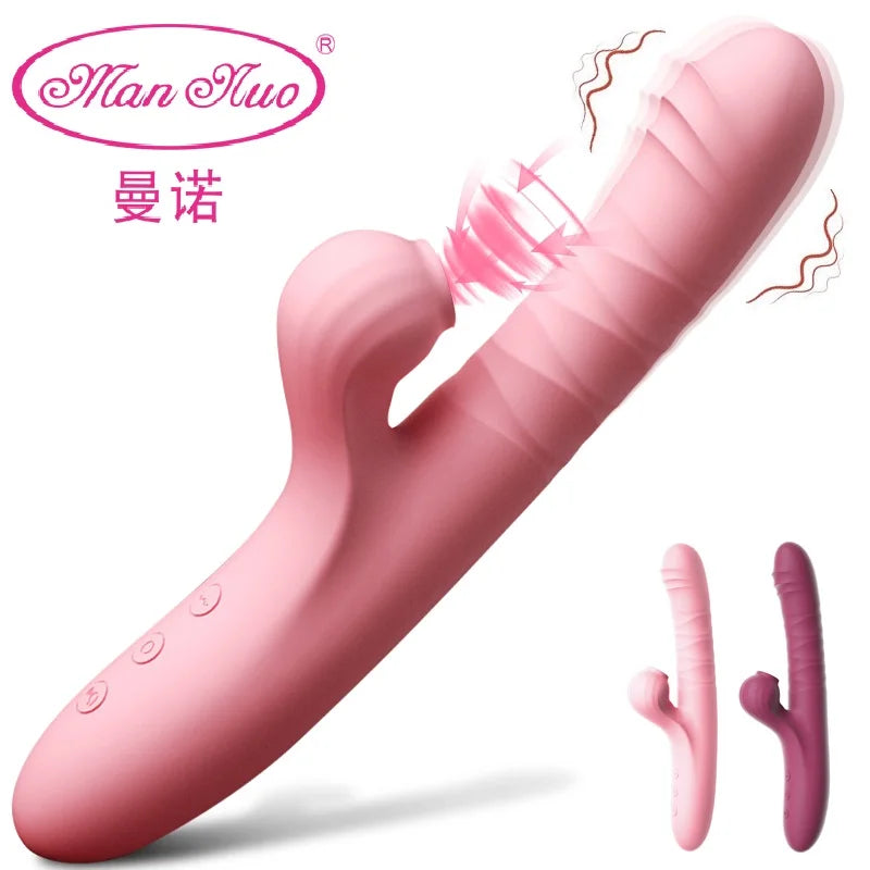 20 Speed Sucking Vibrators G Spot Dildos Vibrators 2 in 1 Adult Women Sex Toys Clitoral Sucker Clitoris Stimulator Massager 18+