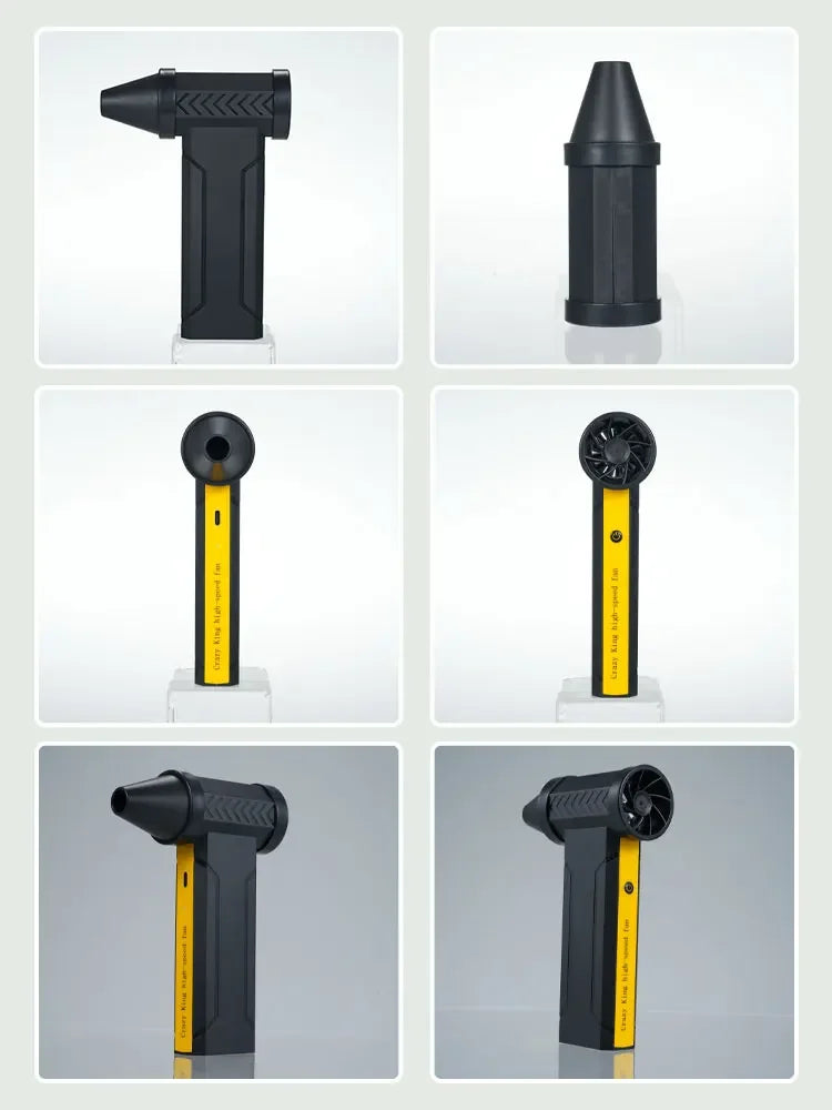 800000 RPM Brushless 10000mAh Motor Electric Turbo Jet Fan High-Speed Turbo Violent Fan Rechargeable Powerful Dust Blower