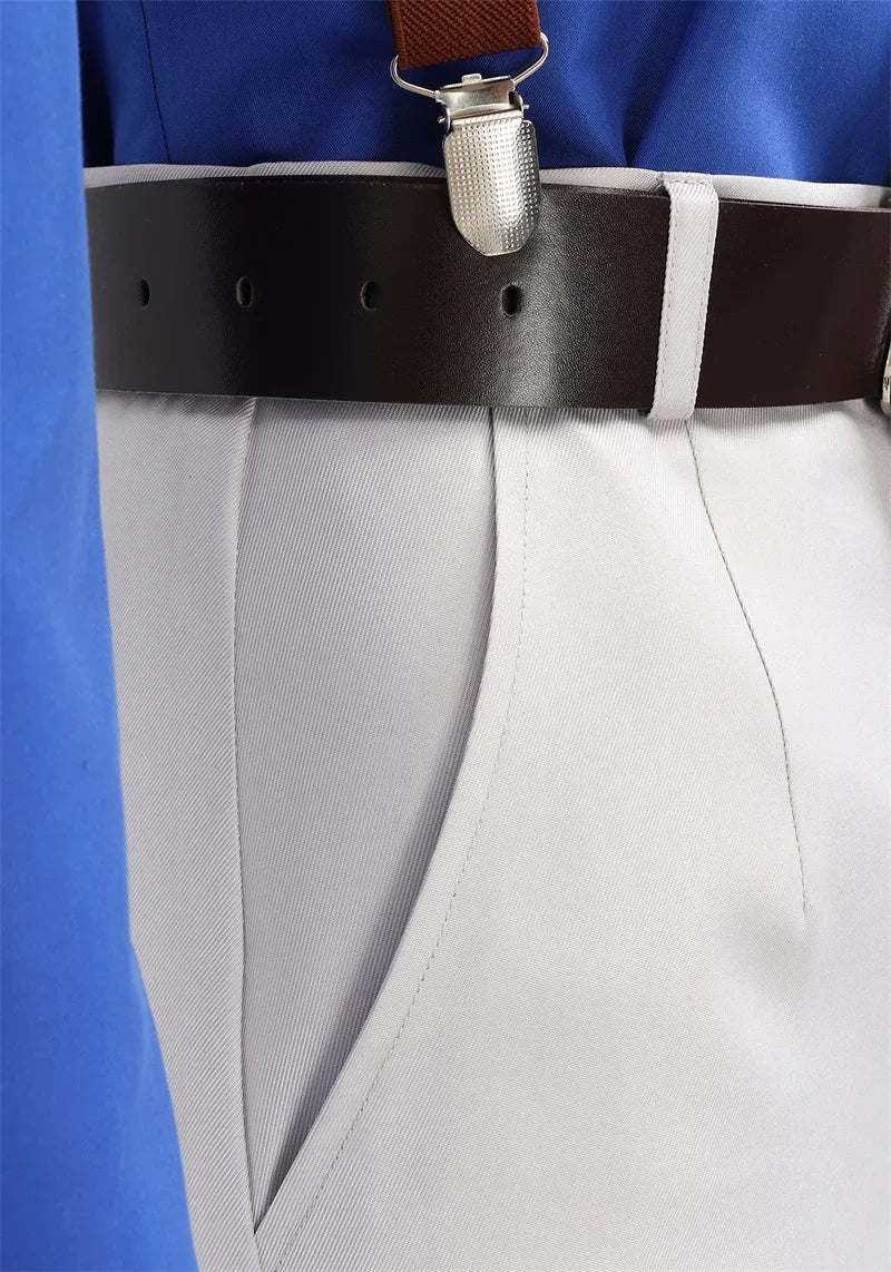 WENAM-Costume Cosplay Nanami Kento pour Femme, Chemise, Jupe Slim Fit, Lunettes à Bretelles, Costume JJK