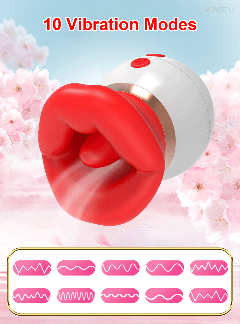 Realistic Dildo Vibrators Sex Toy For Women Tongue Licking Sucking G Spot Vibrator Nipple Clit Clitoral Vibrations Stimulator