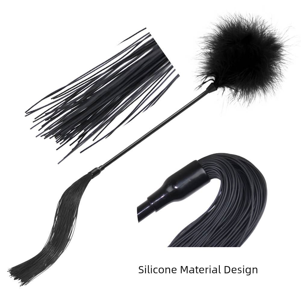 Rattan Small Whip Couple Toy SP Props Horsewhip Flogging Boyfriend Female M Tassel Leather Loose Whip Beating Pp