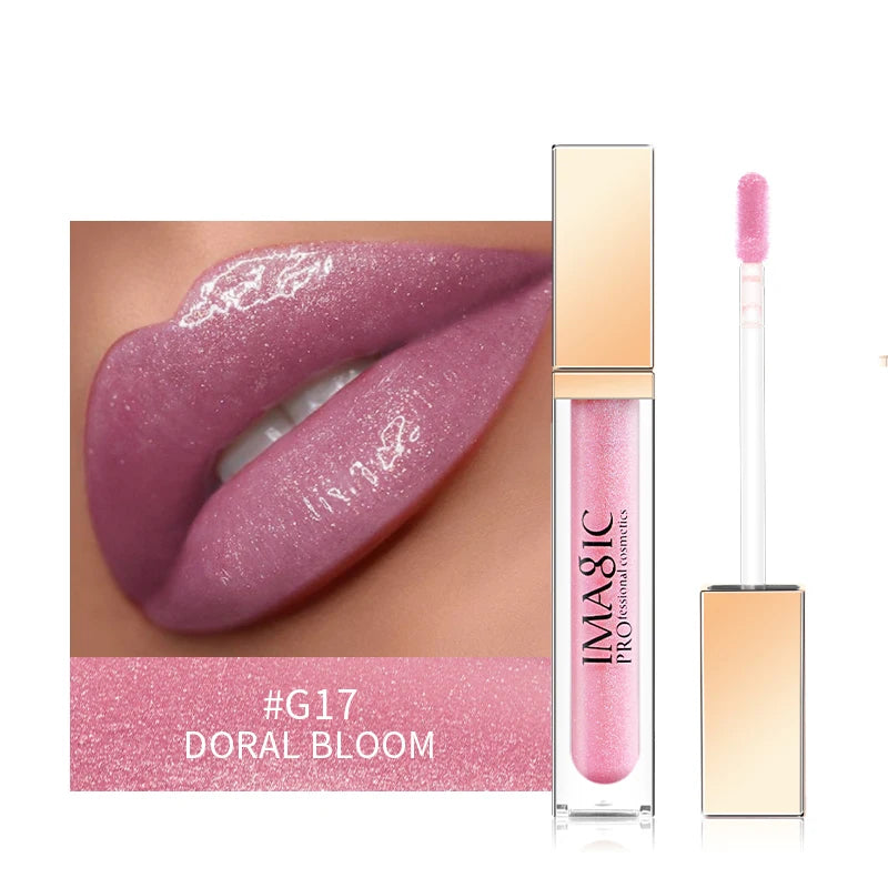 IMAGIC 20Colors Lip Glaze&Gloss Long Lasting Matte Moisturizing Lightweight Pigment Liquid Lipstick Silky Texture Women Makeup