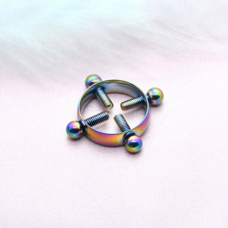 Exotic Accessories Adjustable Nipple Rings Clamp Sex Toys For Women Bdsm Adult Game Fetish Bondage Equipment Erotic Shop Gadgets