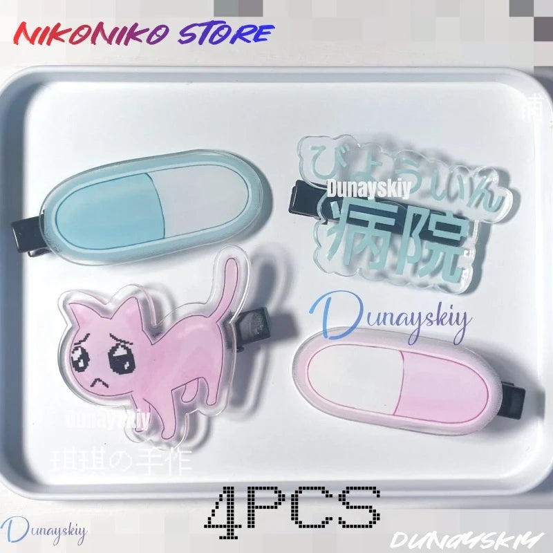 Game Needy Girl Overdose KAngel Cosplay A P Pink Cat Head Air Conditioning Carpet Anchor Girl Heavy Dependence On COS Sugar