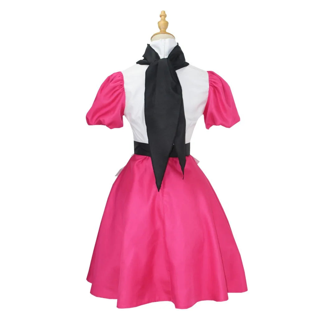 Niffty Anime Niff Cosplay Costume Suit Cute Devil Roleplay Clothes Wig Uniform Hotel Cosplay Halloween Party Women Dress