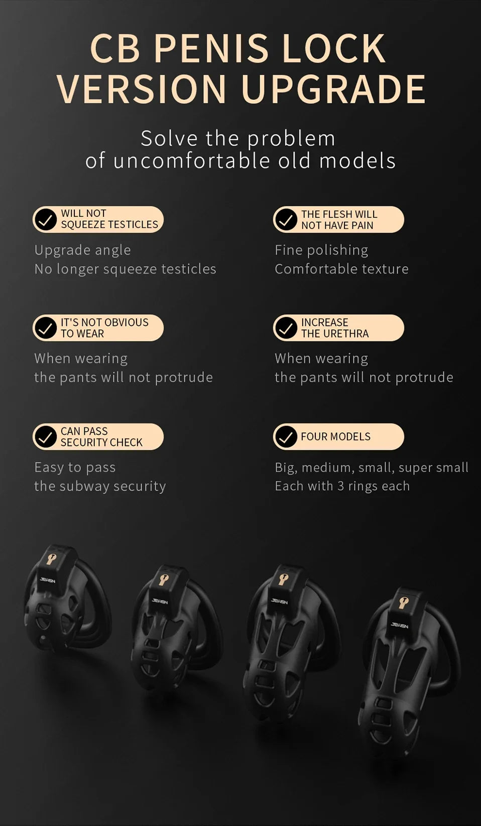 Sex Toys for MenInvisible Chastity Cages  Adult Hot Sale Waist Belt Male Chastity  Sleeve Cockrings Erotic Urethral Lock Bondage
