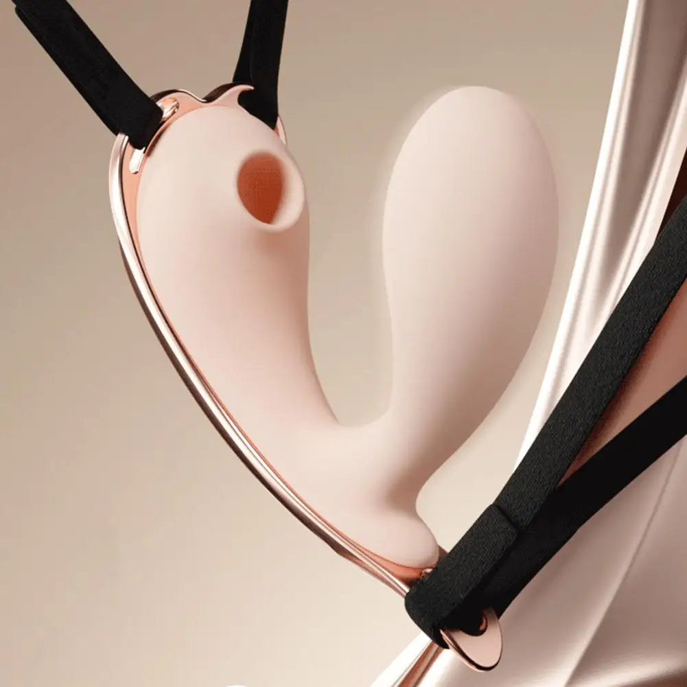 Sucking vibration 2-in-1 vibrator 10-speed oral sex 10-speed vibration clitoris stimulation vaginal massage female sex toy