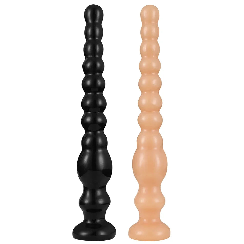 Long Anal Beads Plug With Suction Cup Anus Backyard Anal Balls Prostata Massage Butt Plug Erotics Adults Sex Toys For Women Men