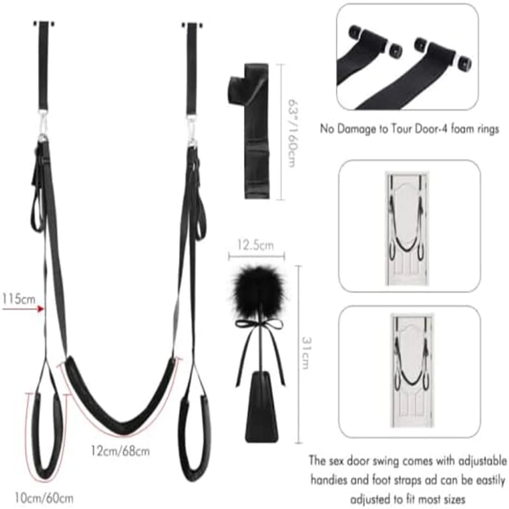 BDSM Bondage Soft Nylon Sex Swing For Woman Men Bondage Restraint Toy Couples Sex Toys