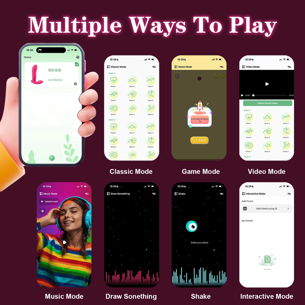 Dildo Vibrators Panties for Women Female Masturbator Clitoris Stimulator Vagina Massager Vibrator Erotic Toy Sex Machine 18